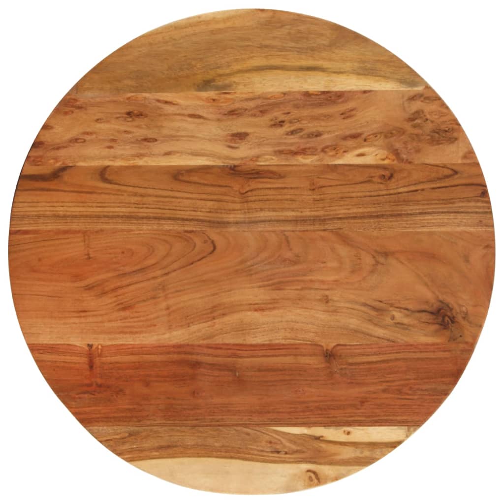 vidaXL Masă laterală, 60x(42-62) cm, lemn masiv de acacia și fontă vidaXL Masă laterală, 60x(42-62) cm, lemn masiv de acacia și fontă