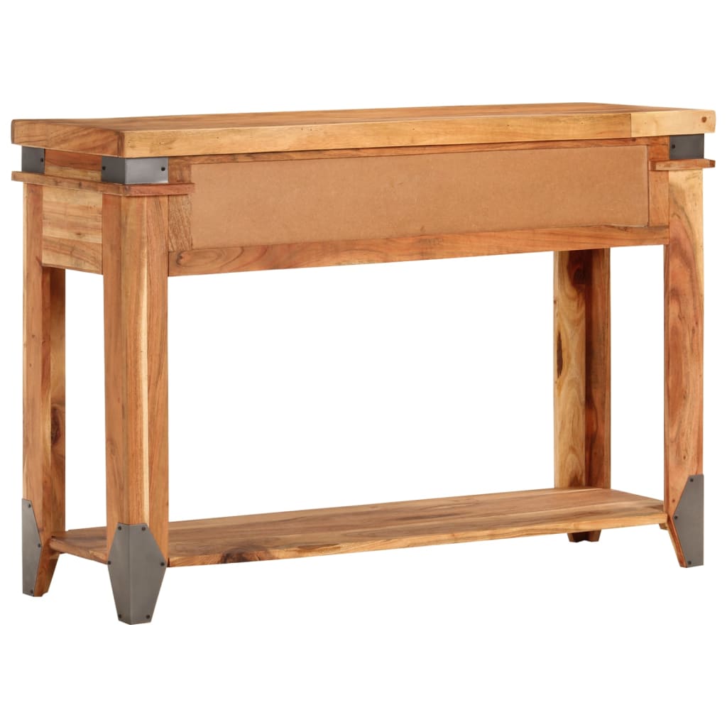 vidaXL Masă consolă, 110x34x74 cm, lemn masiv de acacia vidaXL Masă consolă, 110x34x74 cm, lemn masiv de acacia