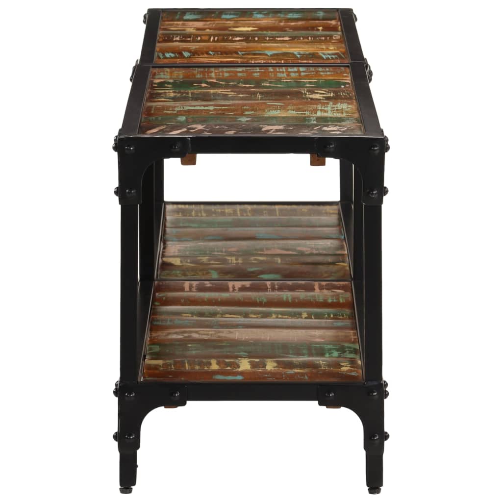vidaXL Comodă TV, 150x30x41 cm, lemn masiv reciclat