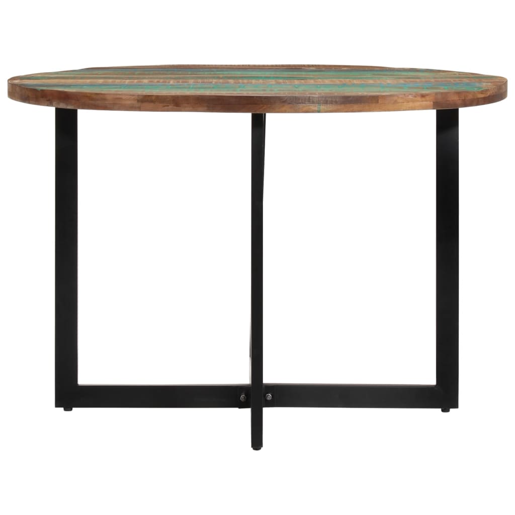 vidaXL Masă de bucătărie, 110x75 cm, lemn masiv reciclat vidaXL Masă de bucătărie, 110x75 cm, lemn masiv reciclat