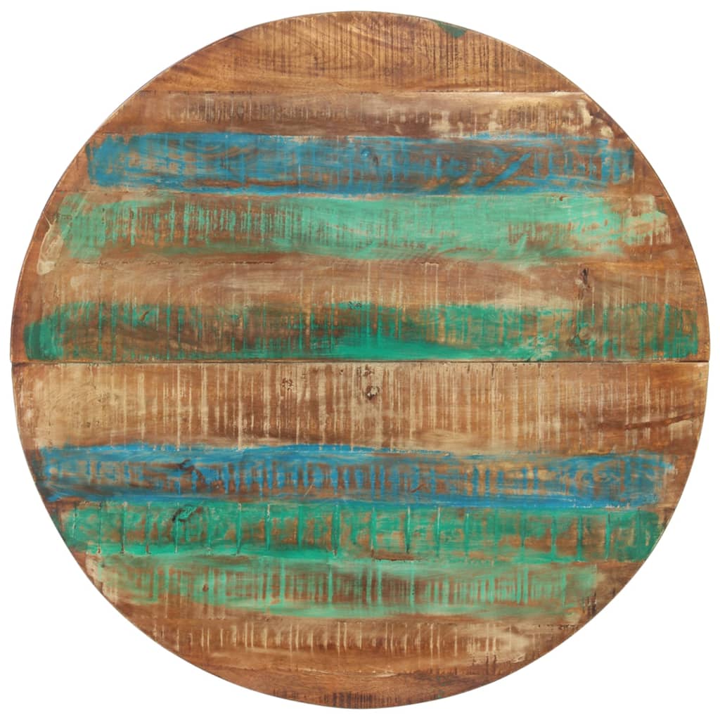 vidaXL Masă de bucătărie, 110x75 cm, lemn masiv reciclat vidaXL Masă de bucătărie, 110x75 cm, lemn masiv reciclat