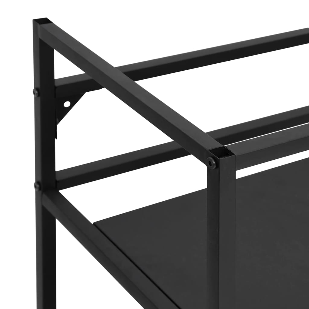 vidaXL Cadru chiuvetă de baie, negru, 59x38x83 cm, fier vidaXL Cadru chiuvetă de baie, negru, 59x38x83 cm, fier