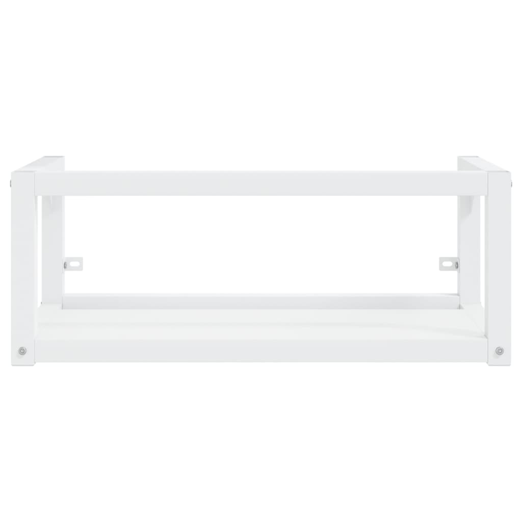 vidaXL Cadru chiuvetă de baie pentru perete, alb, 79x38x31 cm, fier vidaXL Cadru chiuvetă de baie pentru perete, alb, 79x38x31 cm, fier