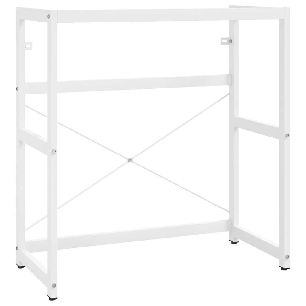vidaXL Cadru chiuvetă de baie, alb, 79x38x83 cm, fier vidaXL Cadru chiuvetă de baie, alb, 79x38x83 cm, fier