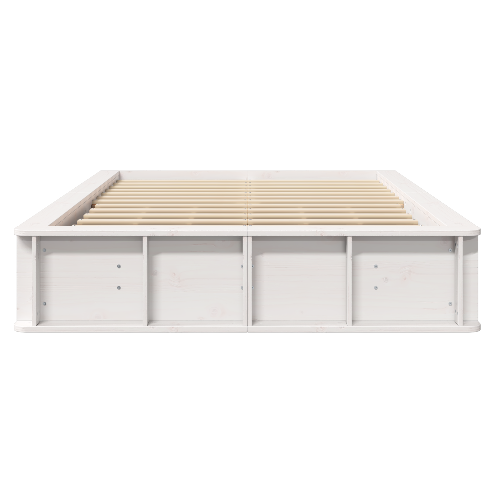 vidaXL Cadru de pat Alb 210 x 158 x 30 cm Lemn de pin masiv vidaXL Cadru de pat Alb 210 x 158 x 30 cm Lemn de pin masiv