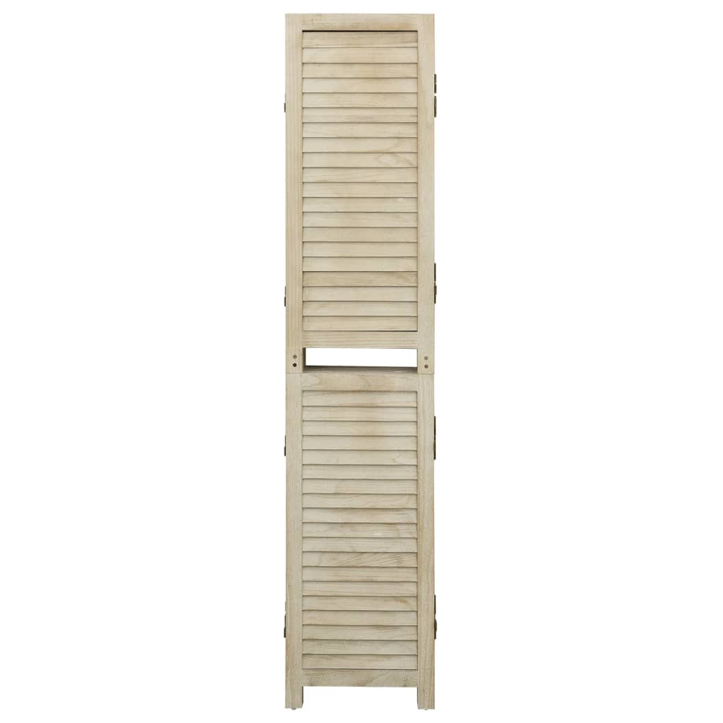 vidaXL Paravan de cameră cu 4 panouri 140x165 cm lemn masiv Paulownia vidaXL Paravan de cameră cu 4 panouri 140x165 cm lemn masiv Paulownia