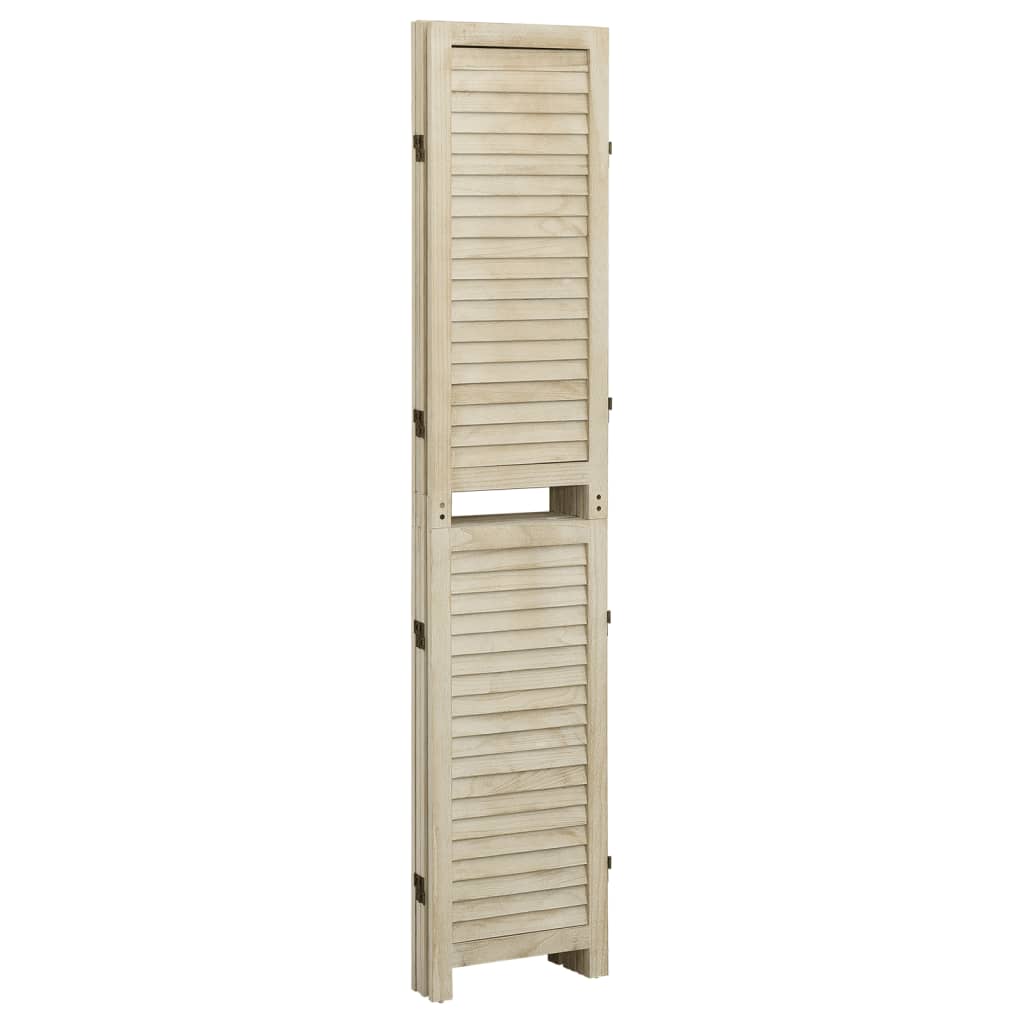 vidaXL Paravan de cameră cu 4 panouri 140x165 cm lemn masiv Paulownia vidaXL Paravan de cameră cu 4 panouri 140x165 cm lemn masiv Paulownia