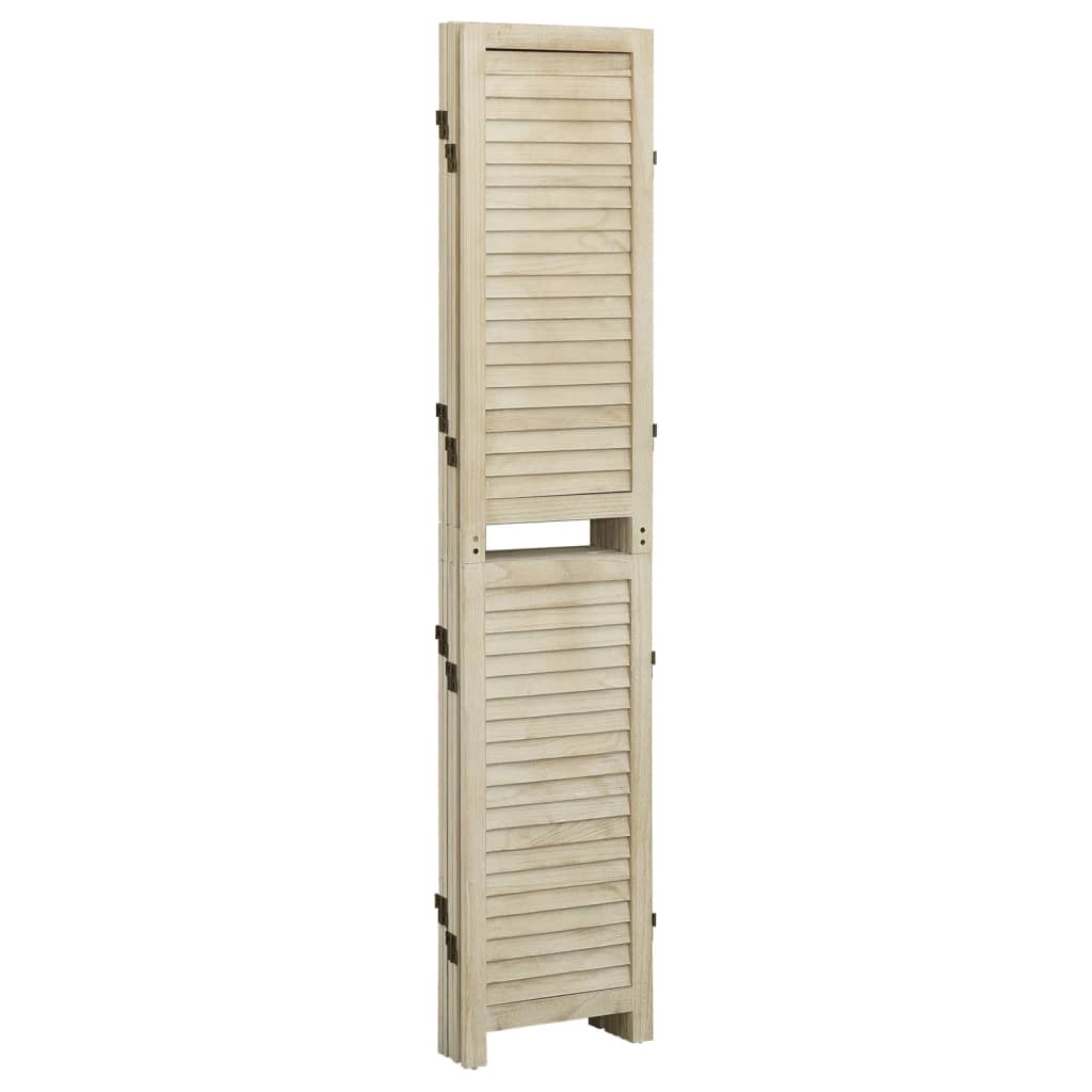 vidaXL Paravan de cameră cu 5 panouri, 175x165 cm,lemn masiv Paulownia vidaXL Paravan de cameră cu 5 panouri, 175x165 cm,lemn masiv Paulownia