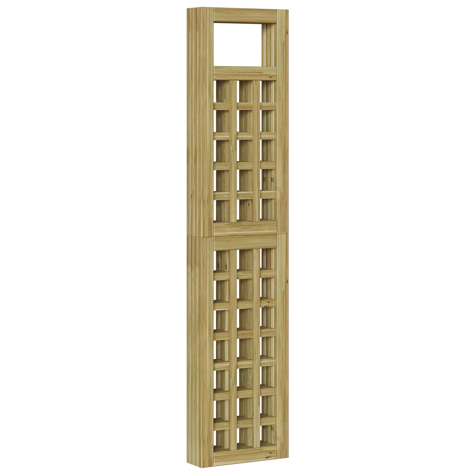 vidaXL Ecran de Intimitate pentru Exterior - 4 Panouri, Lemn de Pin Trat