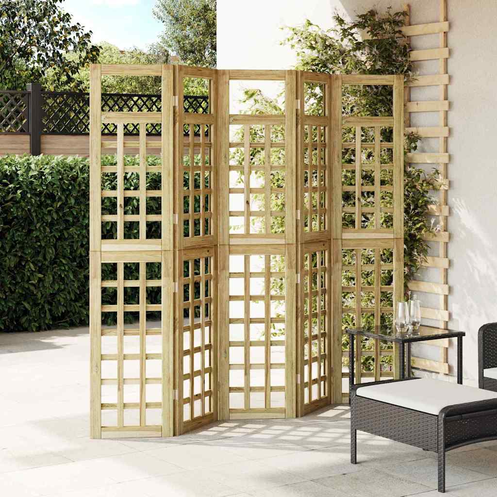vidaXL Ecran de intimitate pentru exterior 5 pcs Maro 200 x 180 cm vidaXL Ecran de intimitate pentru exterior 5 pcs Maro 200 x 180 cm