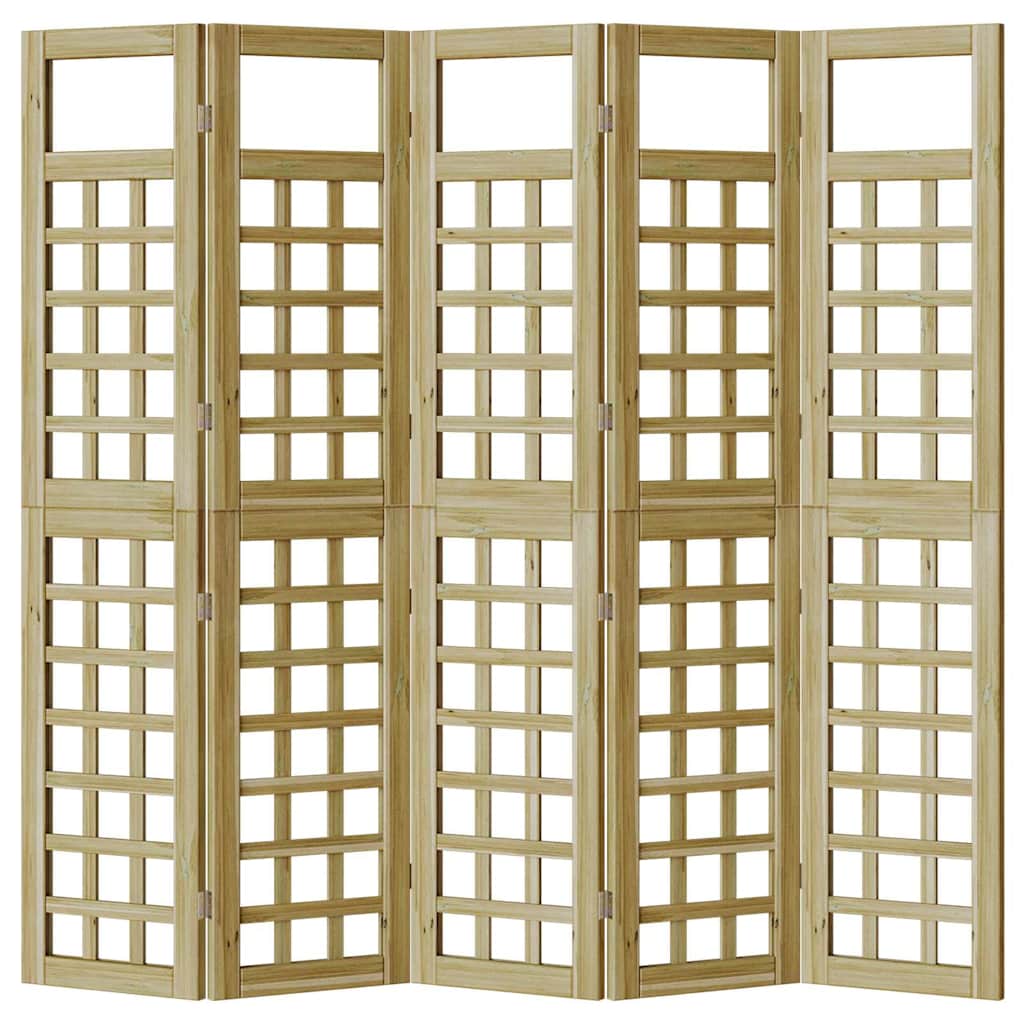 vidaXL Ecran de intimitate pentru exterior 5 pcs Maro 200 x 180 cm vidaXL Ecran de intimitate pentru exterior 5 pcs Maro 200 x 180 cm