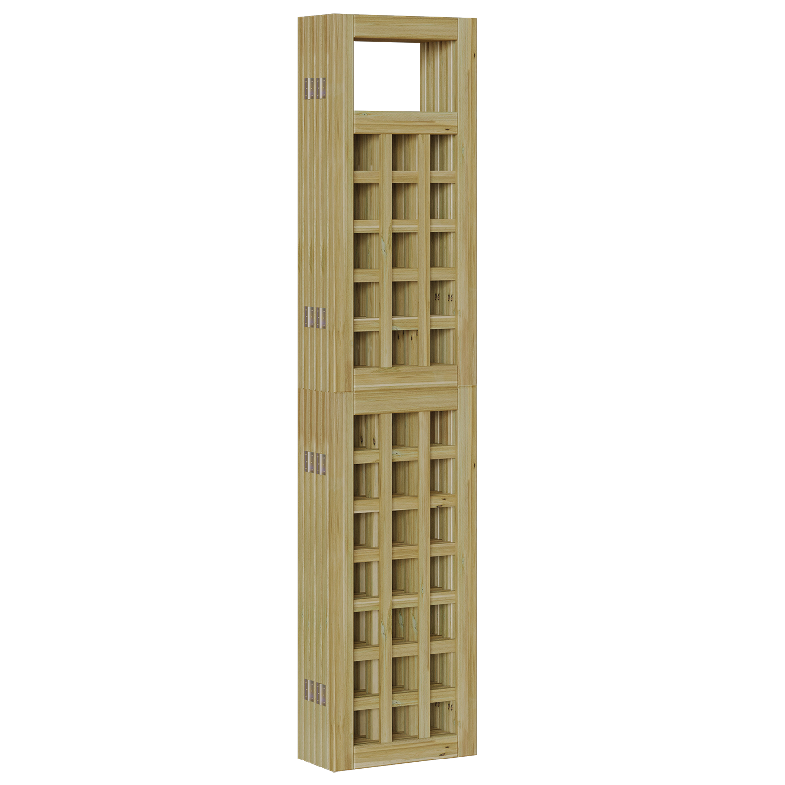 vidaXL Ecran de intimitate pentru exterior, 6 panouri, lemn de pin tratat