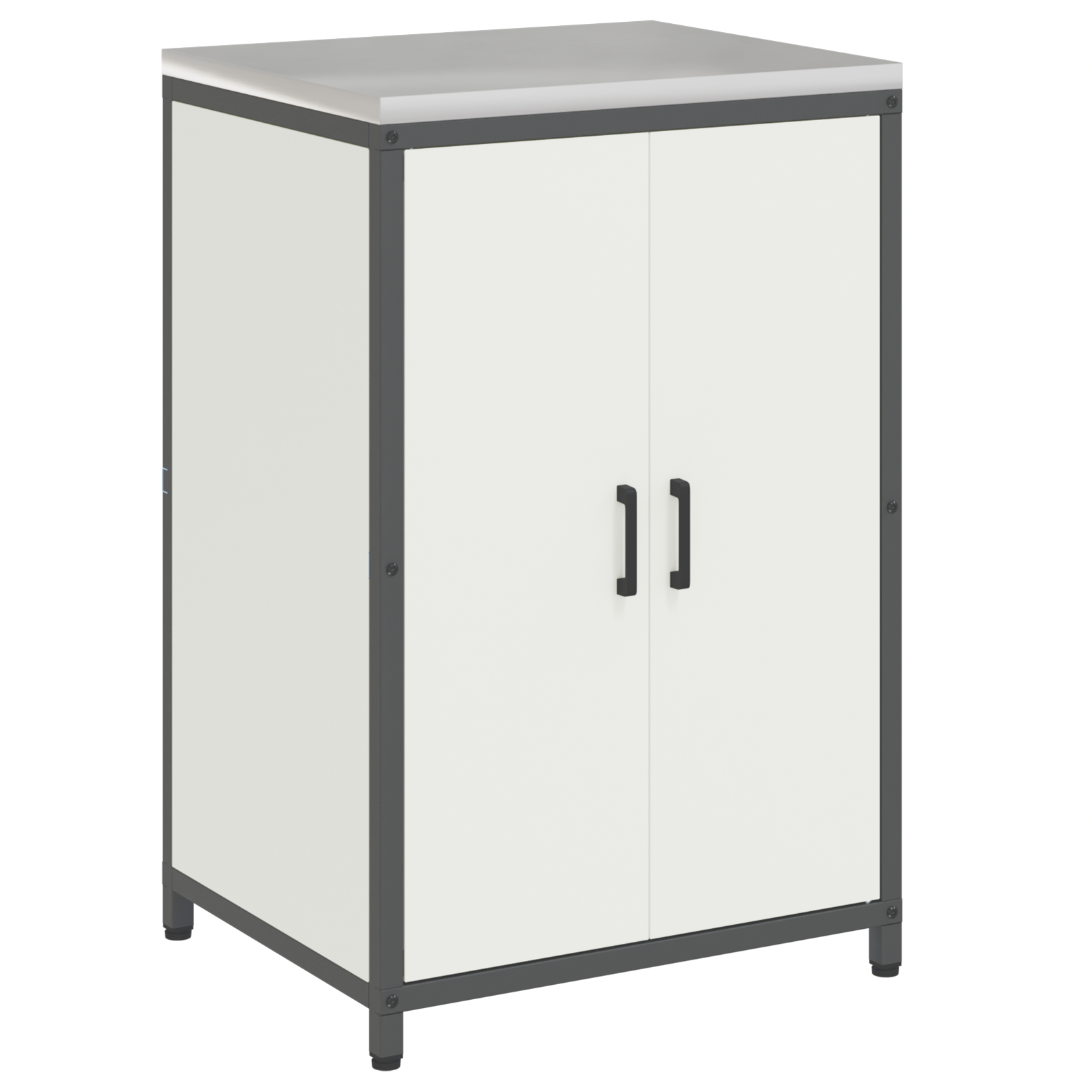 vidaXL Set de depozitare pentru bucătărie 2 pcs Alb 120 x 50 x 92 cm