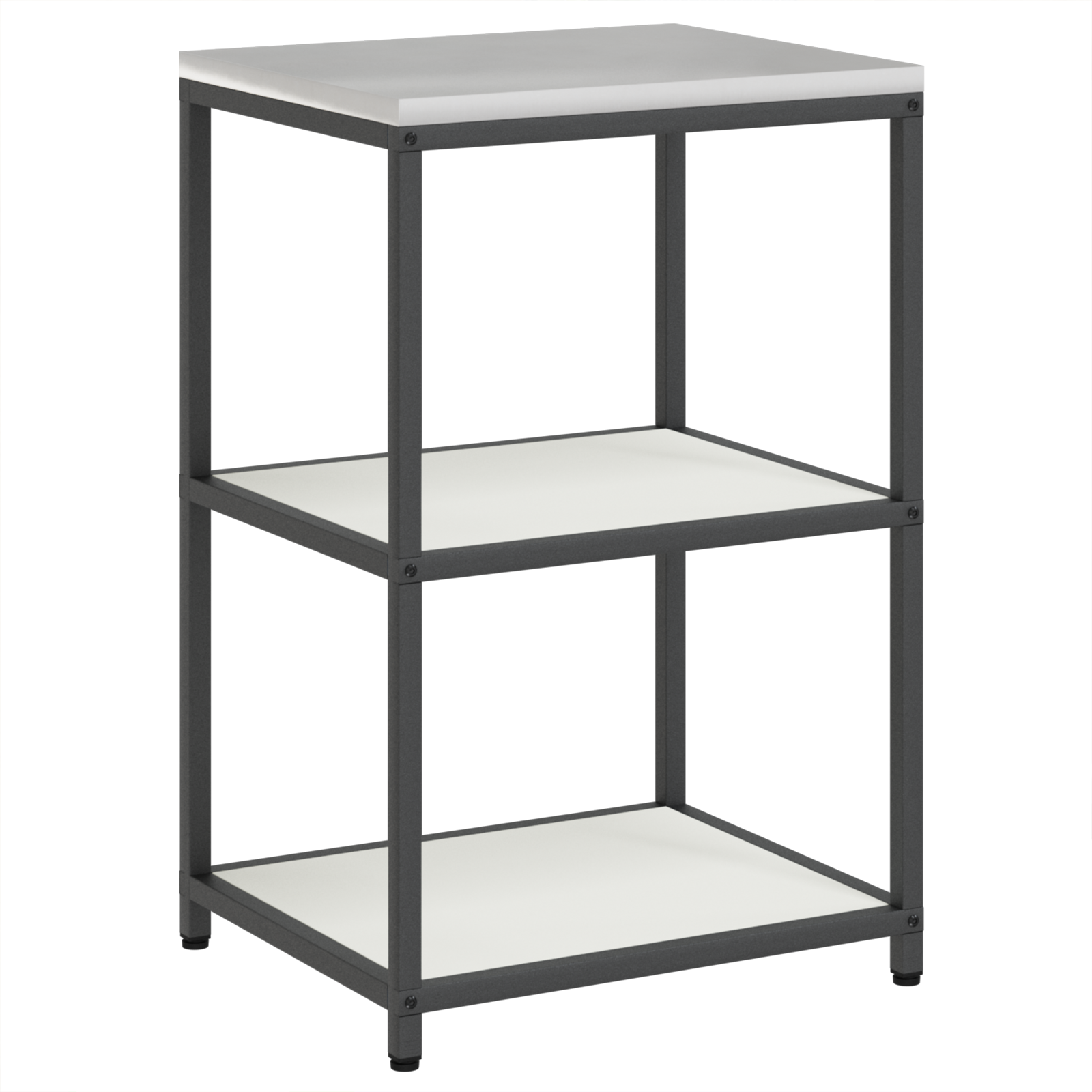 vidaXL Set de depozitare pentru bucătărie 3 pcs Alb 180 x 50 x 92 cm