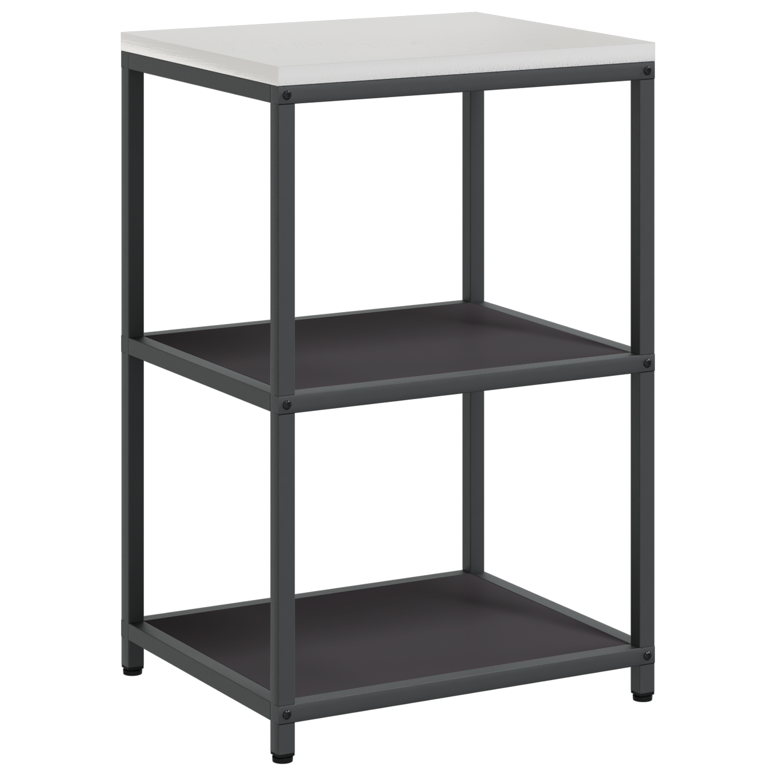 vidaXL Set de depozitare pentru bucătărie 3 pcs Negru 210 x 50 x 92 cm