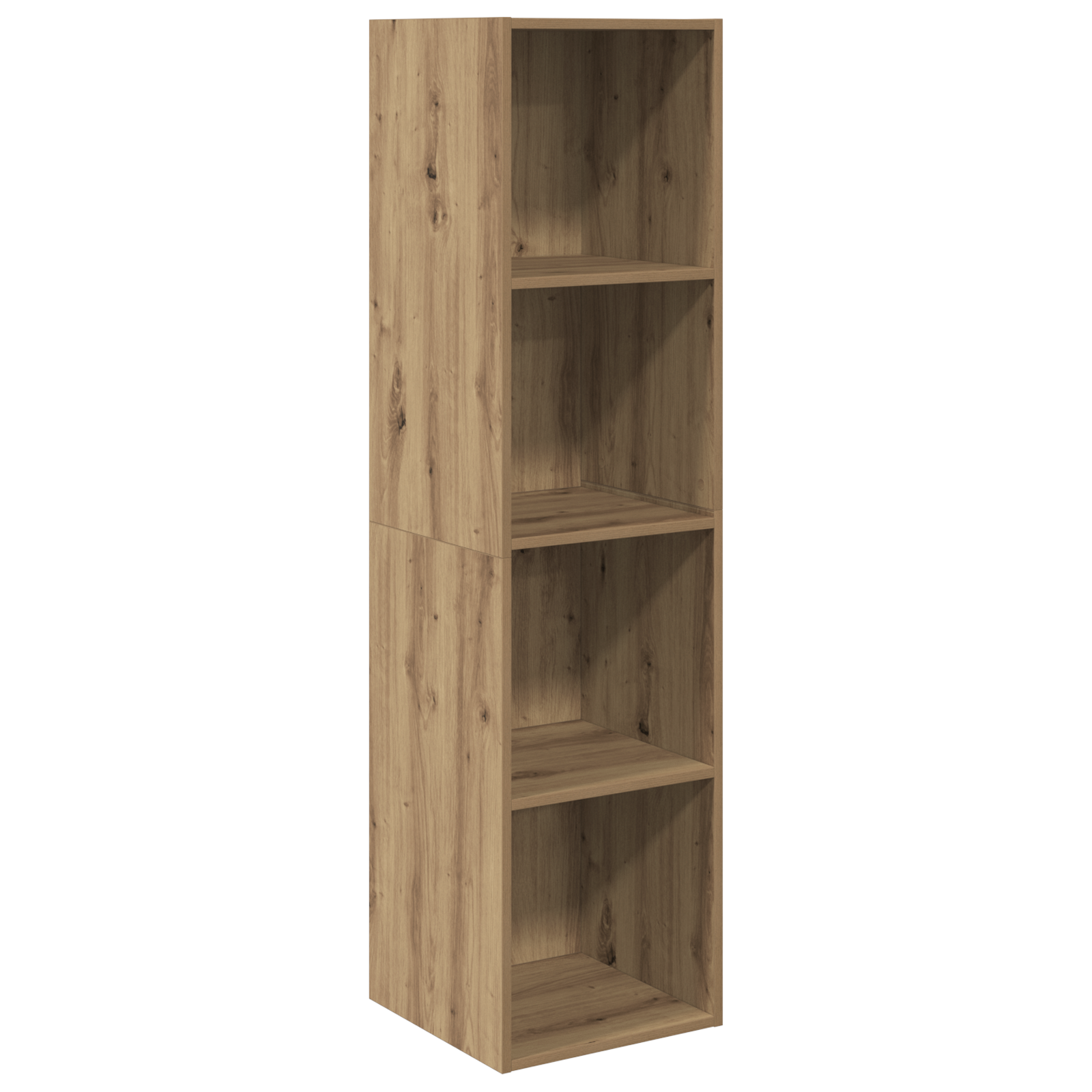 vidaXL Set comodă TV 4 pcs stejar artizanal 37 x 37 x 142.5 cm vidaXL Set comodă TV 4 pcs stejar artizanal 37 x 37 x 142.5 cm