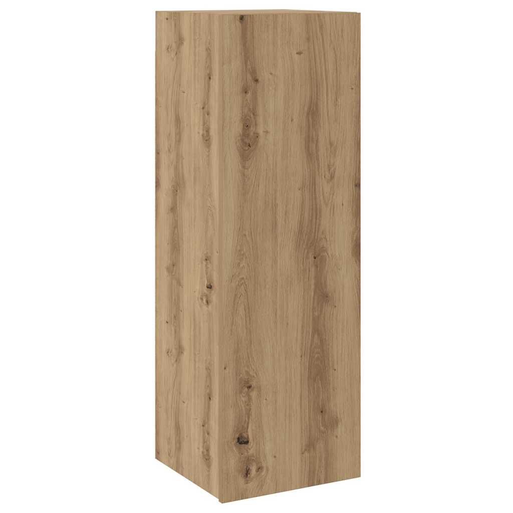 vidaXL Set comodă TV 8 pcs stejar artizanal 30.5 x 30 x 90 cm vidaXL Set comodă TV 8 pcs stejar artizanal 30.5 x 30 x 90 cm