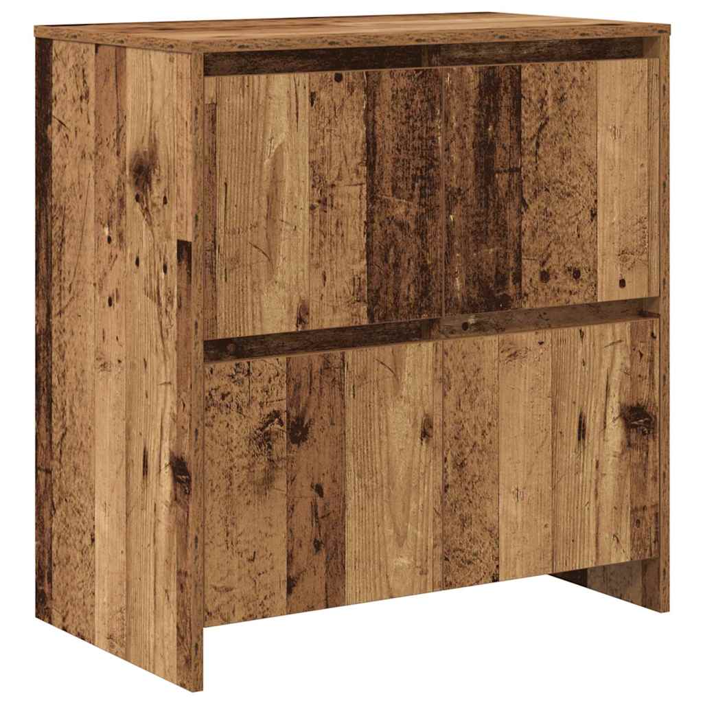 vidaXL Bufeturi 3 pcs Lemn vechi 70 x 41 x 75 cm Lemn compozit