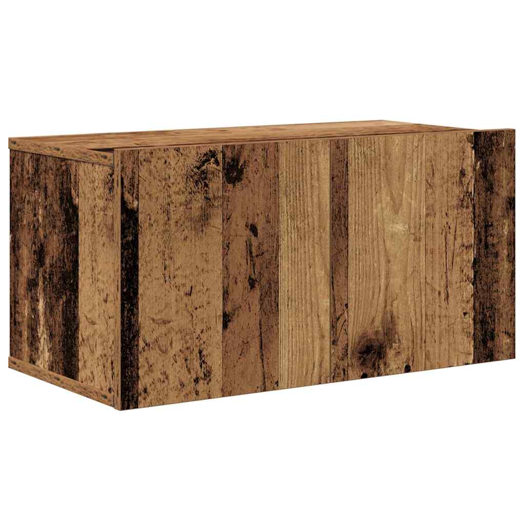 vidaXL Set comodă TV 8 pcs Lemn vechi 80 x 30 x 30 cm Lemn compozit vidaXL Set comodă TV 8 pcs Lemn vechi 80 x 30 x 30 cm Lemn compozit