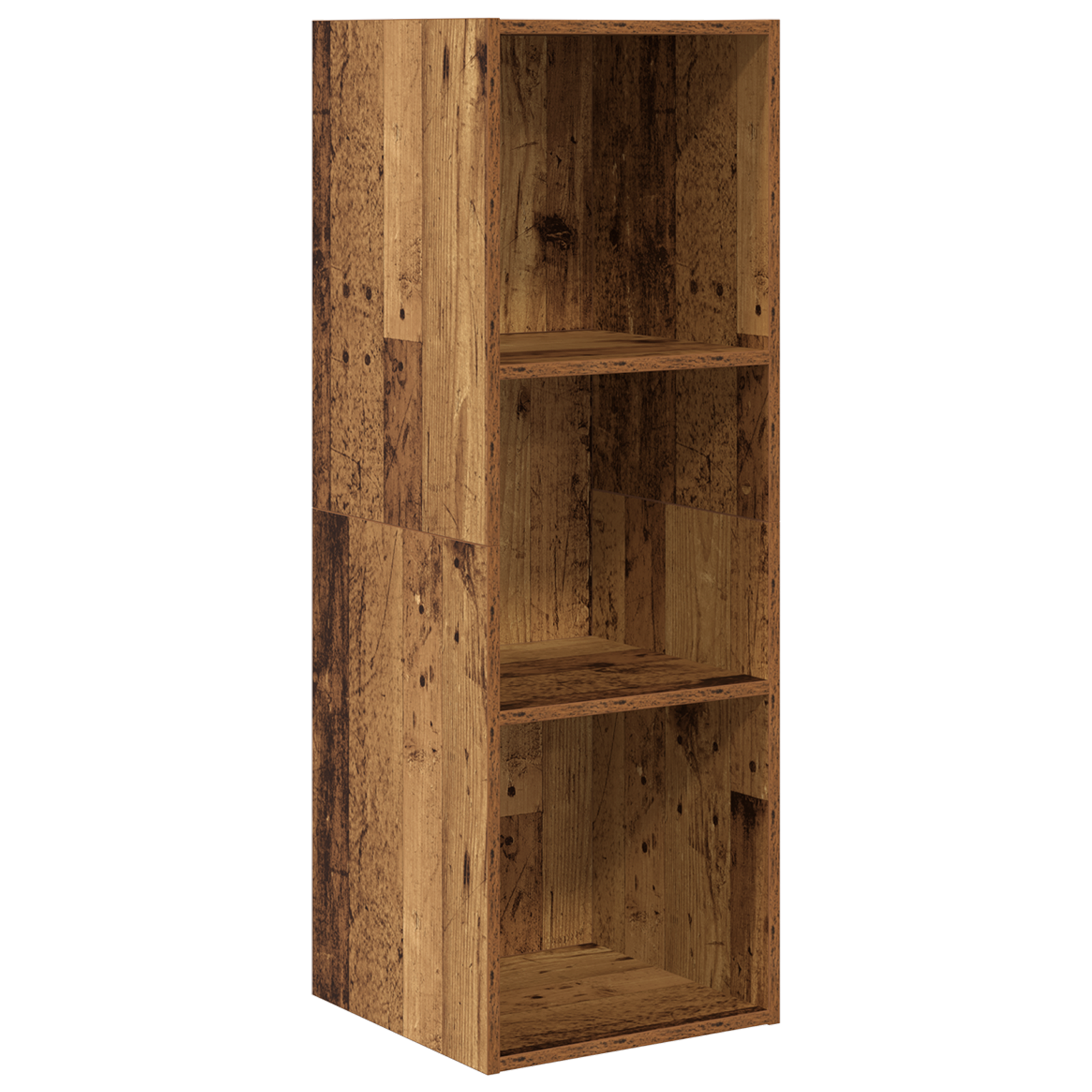 vidaXL Set comodă TV 4 pcs Lemn vechi 37 x 37 x 142.5 cm Lemn compozit vidaXL Set comodă TV 4 pcs Lemn vechi 37 x 37 x 142.5 cm Lemn compozit