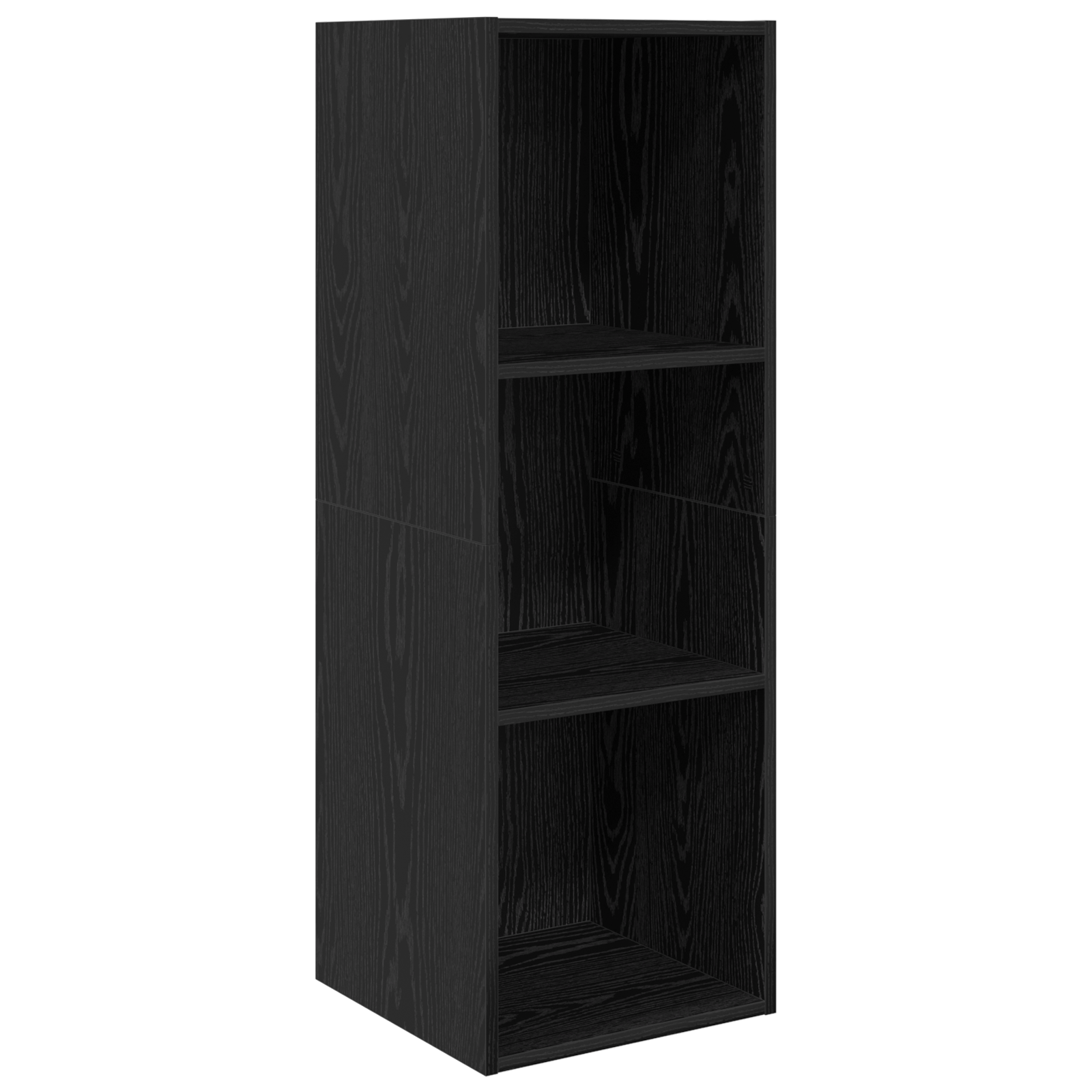 vidaXL Set comodă TV Pe perete 4 pcs Stejar negru 37 x 37 x 142.5 cm vidaXL Set comodă TV Pe perete 4 pcs Stejar negru 37 x 37 x 142.5 cm