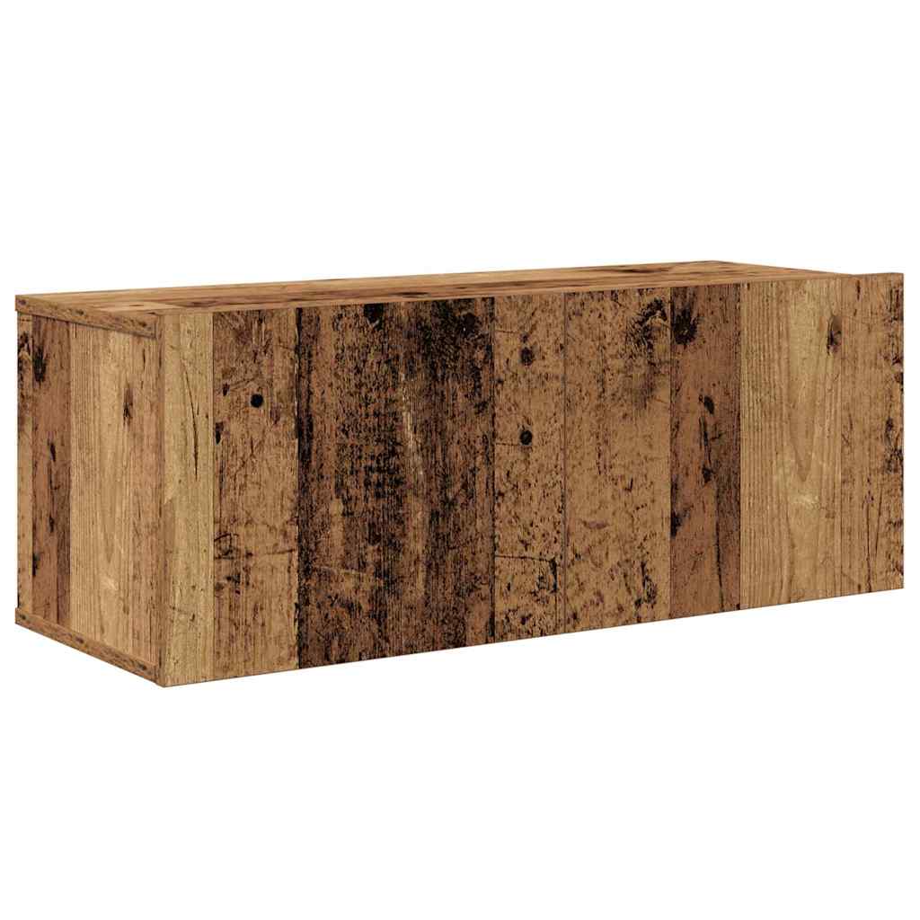 vidaXL Set comodă TV 6 pcs Lemn vechi 30.5 x 30 x 90 cm Lemn compozit vidaXL Set comodă TV 6 pcs Lemn vechi 30.5 x 30 x 90 cm Lemn compozit