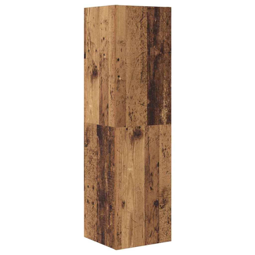 vidaXL Set comodă TV 4 pcs Lemn vechi 30.5 x 30 x 110 cm Lemn compozit vidaXL Set comodă TV 4 pcs Lemn vechi 30.5 x 30 x 110 cm Lemn compozit