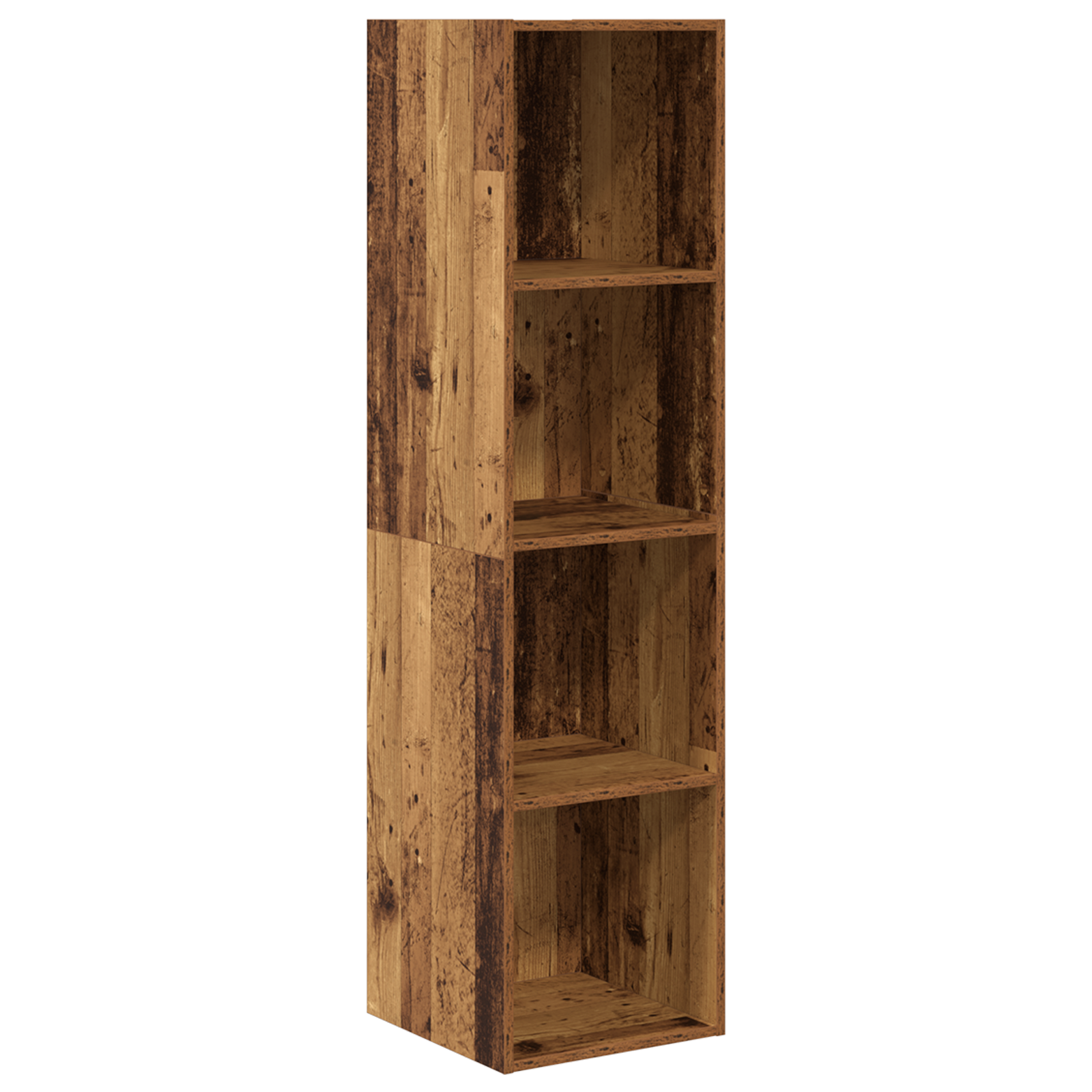 vidaXL Set comodă TV 4 pcs Lemn vechi 37 x 37 x 142.5 cm Lemn compozit vidaXL Set comodă TV 4 pcs Lemn vechi 37 x 37 x 142.5 cm Lemn compozit