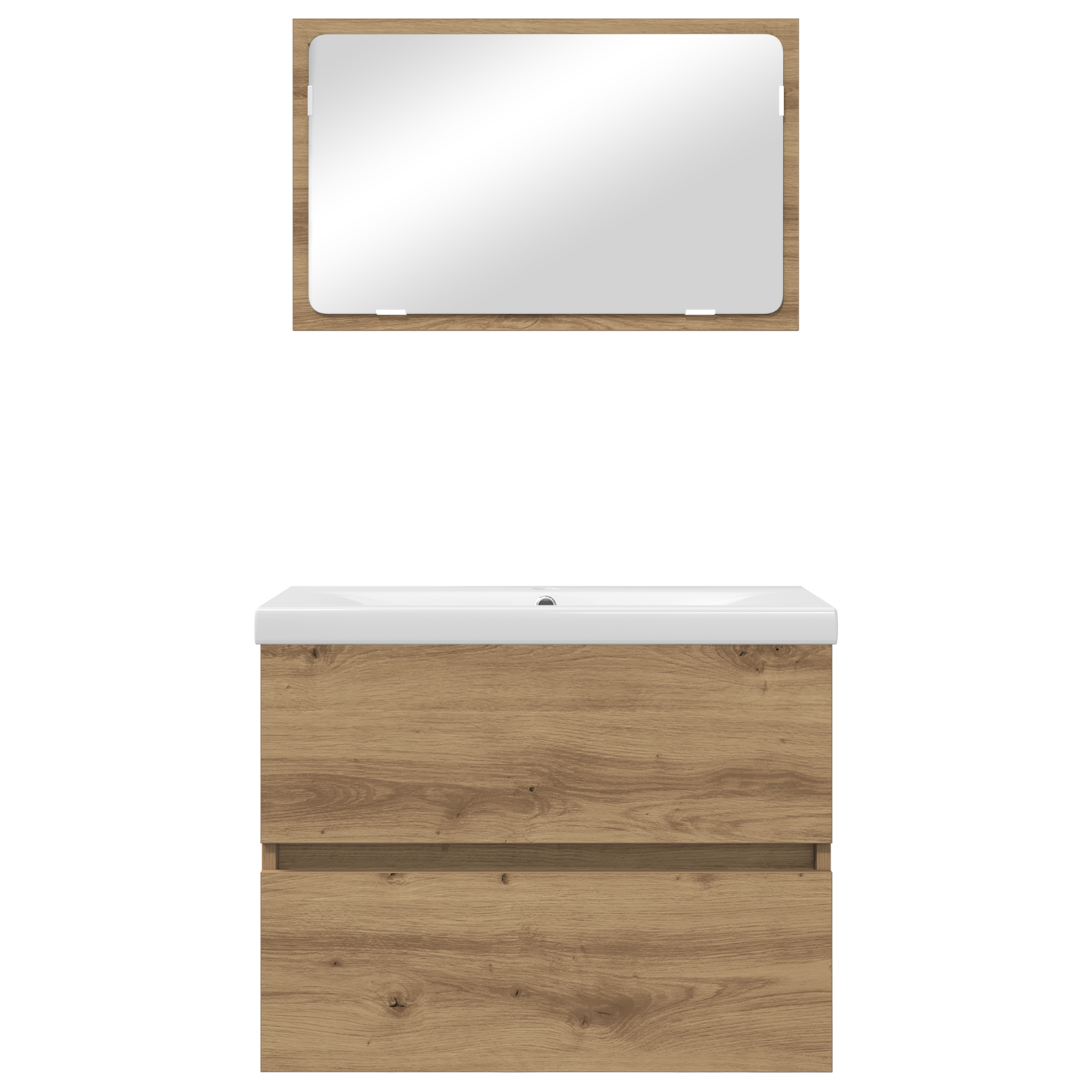 vidaXL Set de mobilier pentru baie Pe perete 3 pcs Stejar negru vidaXL Set de mobilier pentru baie Pe perete 3 pcs Stejar negru