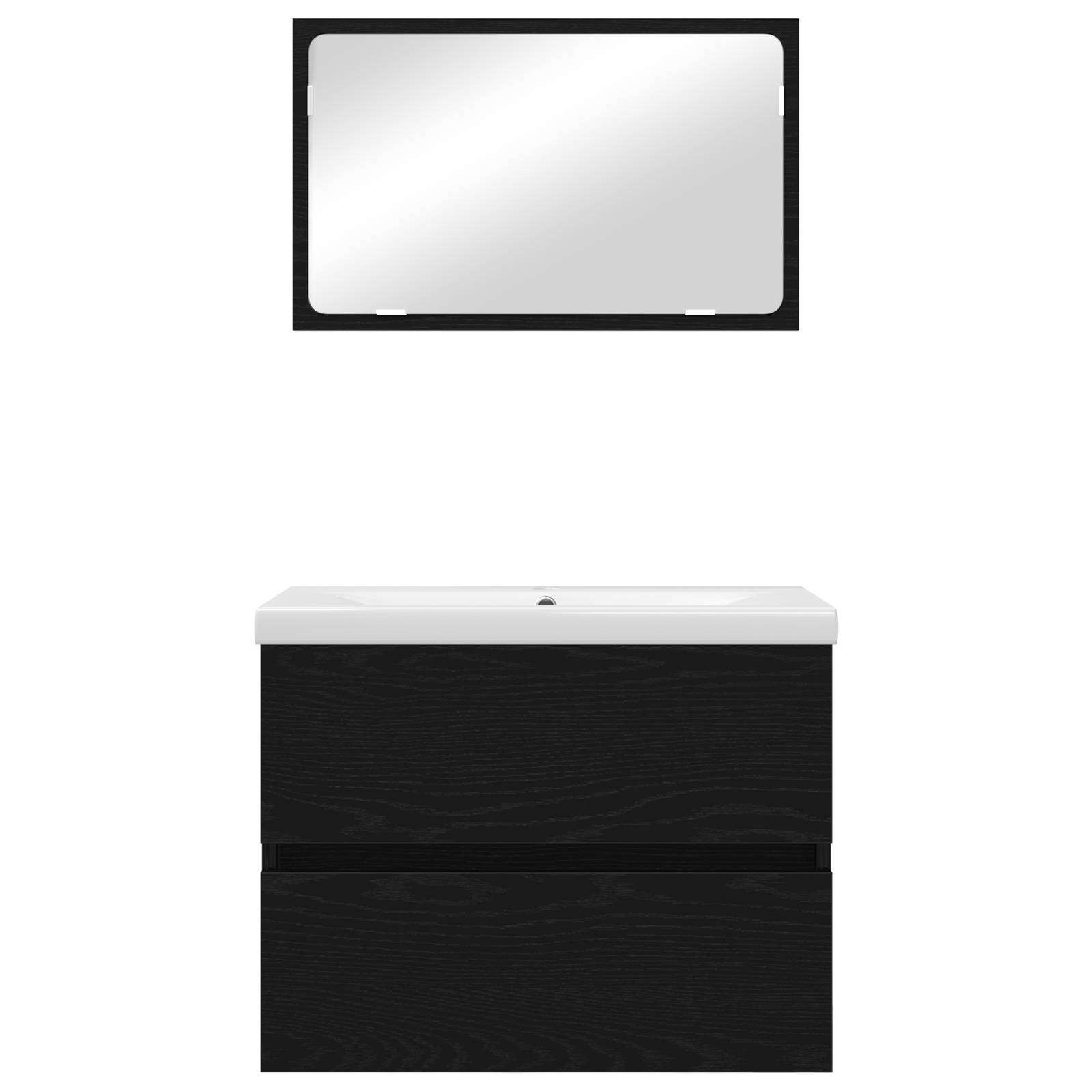 vidaXL Set de mobilier pentru baie Pe perete 3 pcs stejar artizanal vidaXL Set de mobilier pentru baie Pe perete 3 pcs stejar artizanal