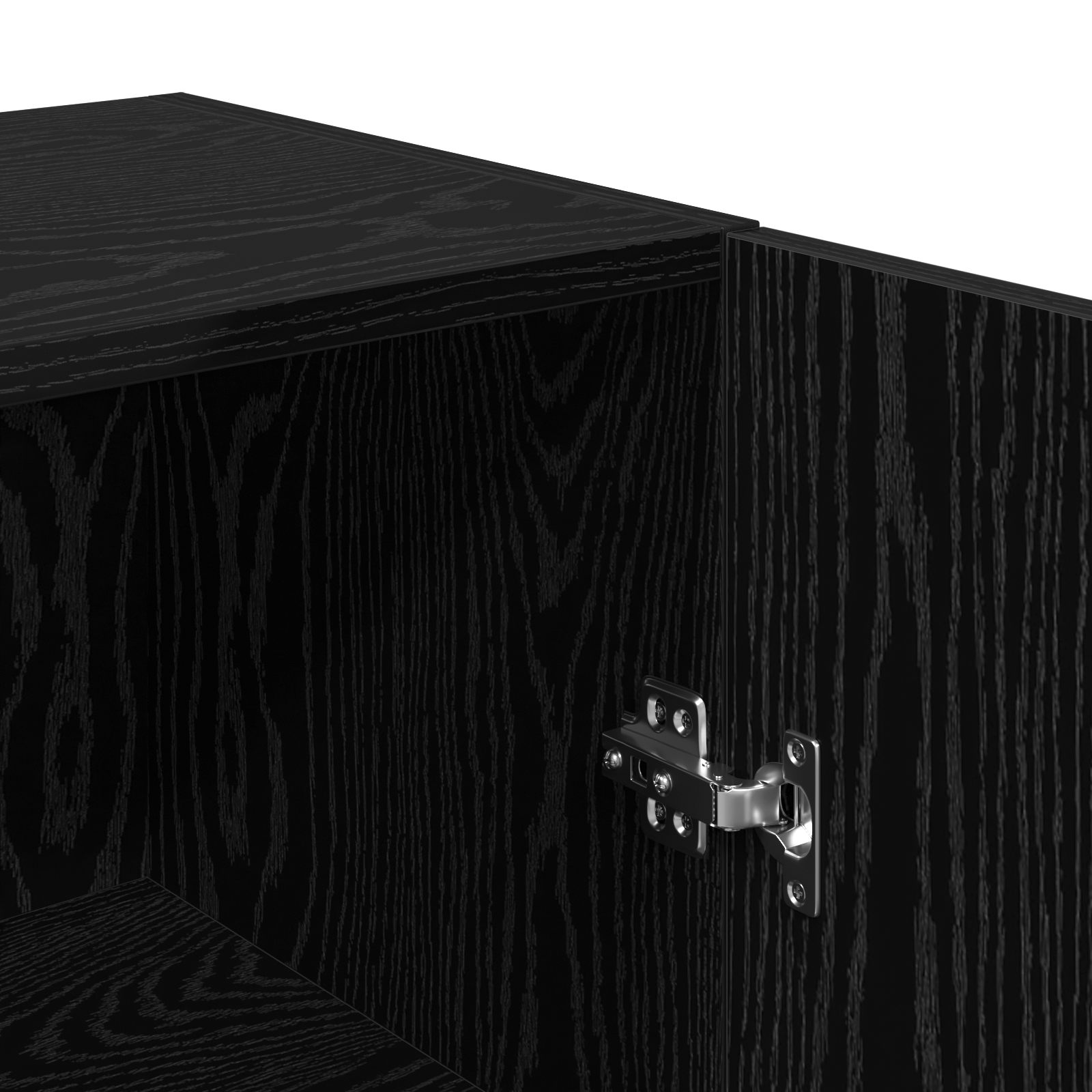 vidaXL Set Dulapuri TV Pe perete 4 pcs Stejar negru 30.5 x 30 x 60 cm vidaXL Set Dulapuri TV Pe perete 4 pcs Stejar negru 30.5 x 30 x 60 cm