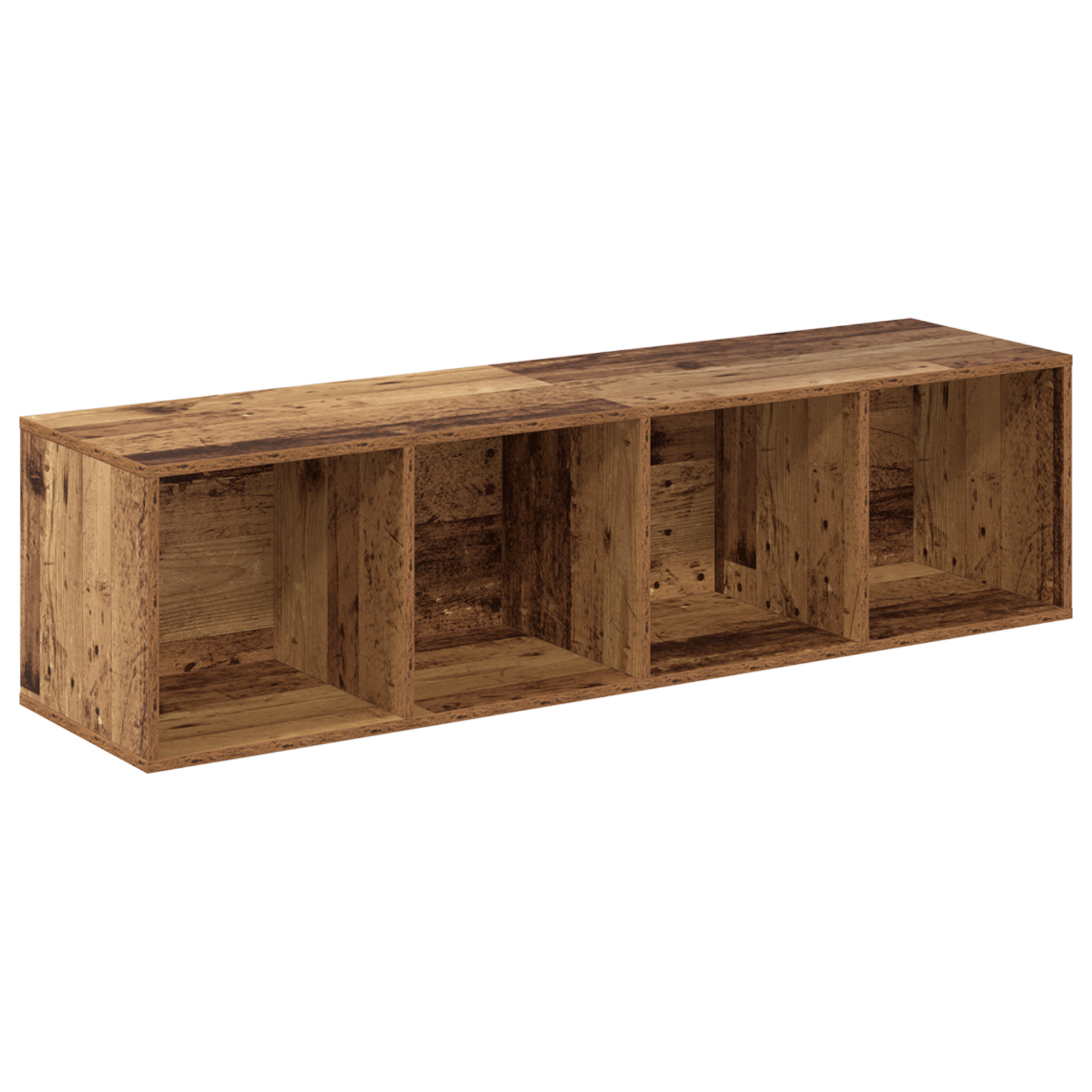 vidaXL Set comodă TV 2 pcs Lemn vechi 37 x 37 x 142.5 cm Lemn compozit vidaXL Set comodă TV 2 pcs Lemn vechi 37 x 37 x 142.5 cm Lemn compozit