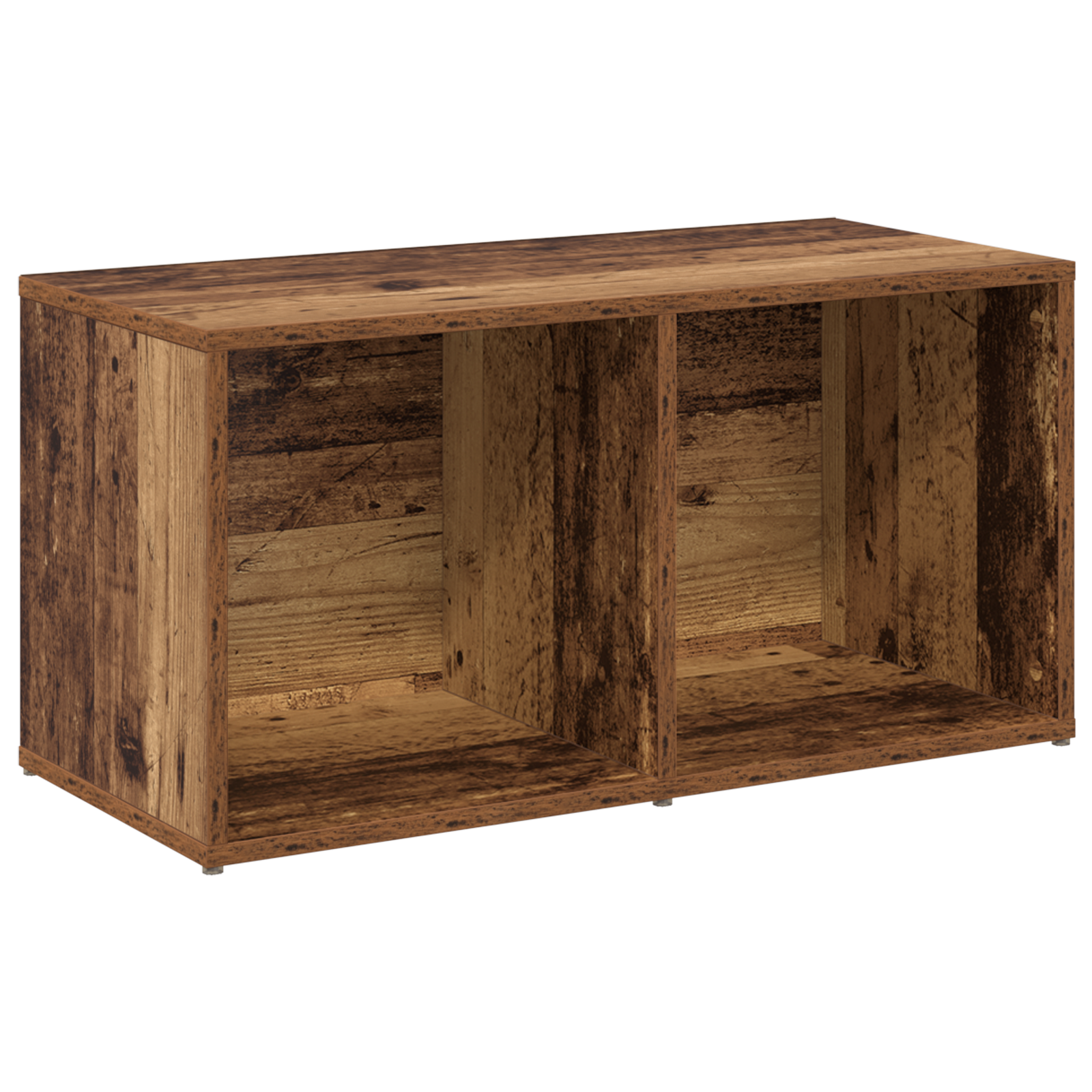 vidaXL Set comodă TV 4 pcs Lemn vechi 37 x 35 x 72 cm Lemn compozit vidaXL Set comodă TV 4 pcs Lemn vechi 37 x 35 x 72 cm Lemn compozit