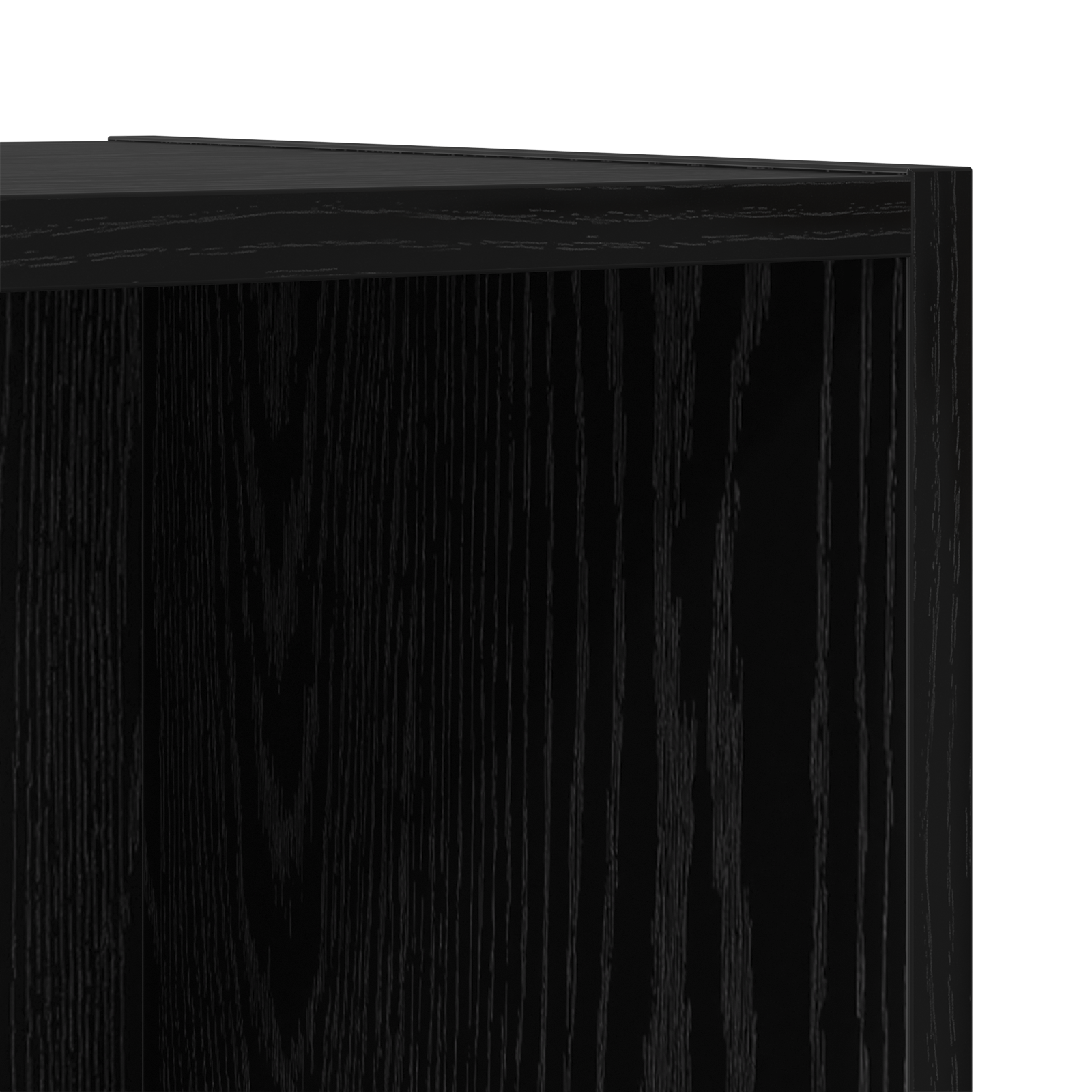 vidaXL Dulap pentru TV pe Perete 4 pcs Stejar negru 37 x 37 x 107.5 cm