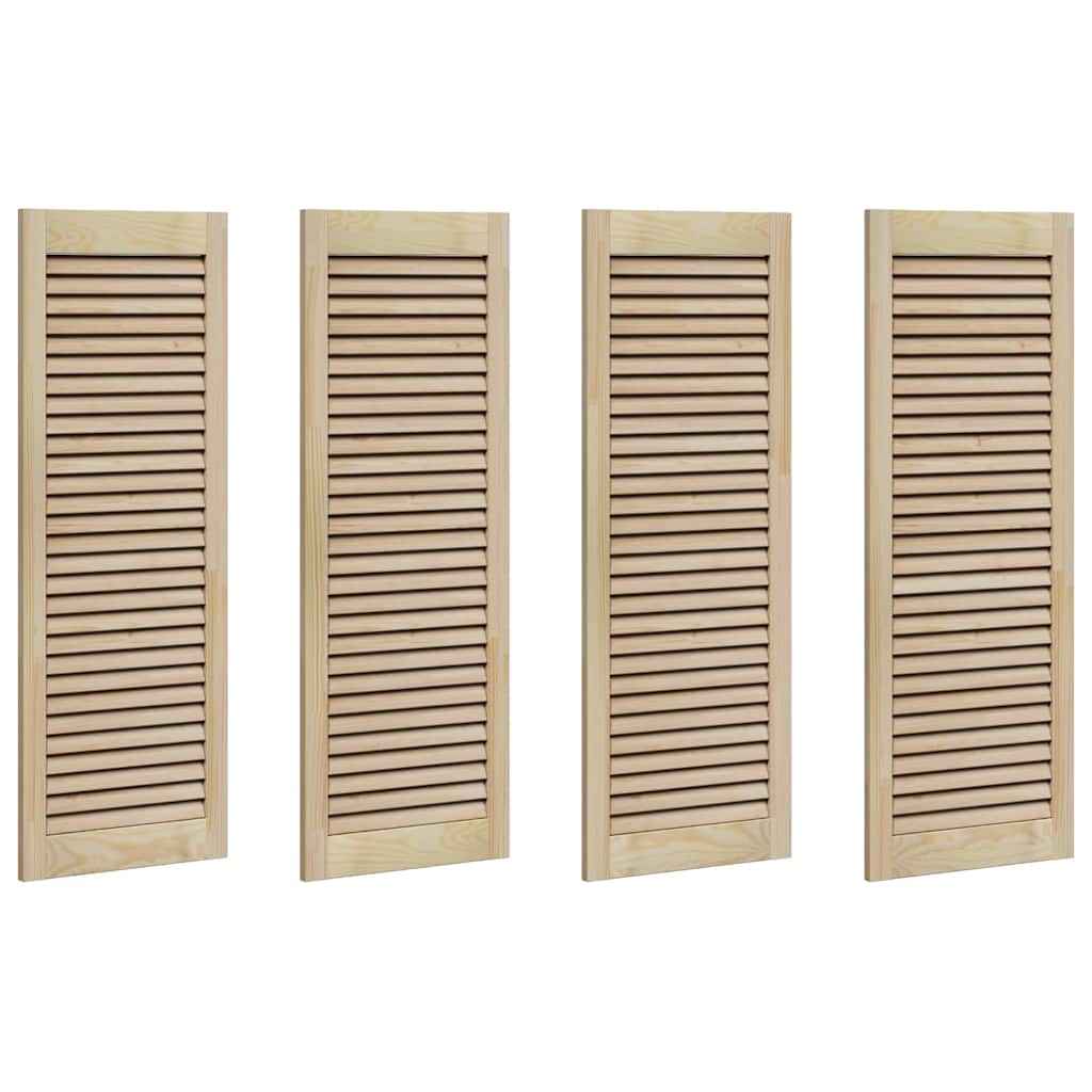 vidaXL Ușă de Dulap cu ușă 4 pcs natural 140.5 x 2.1 x 49.5 cm