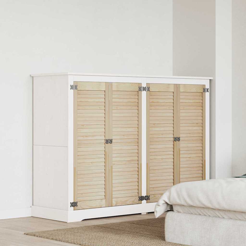 vidaXL Ușă de Dulap cu ușă 4 pcs natural 140.5 x 2.1 x 49.5 cm