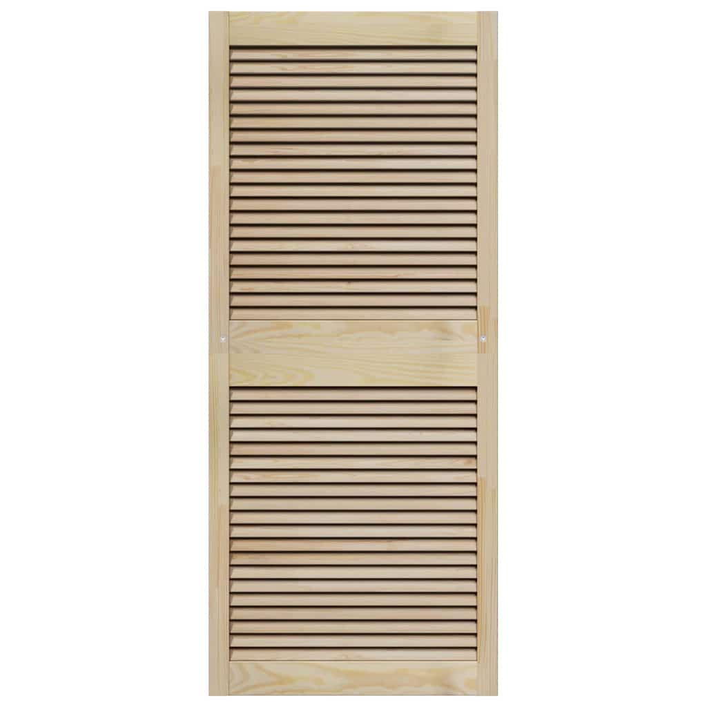 vidaXL Ușă de Dulap cu ușă 4 pcs natural 140.5 x 2.1 x 49.5 cm