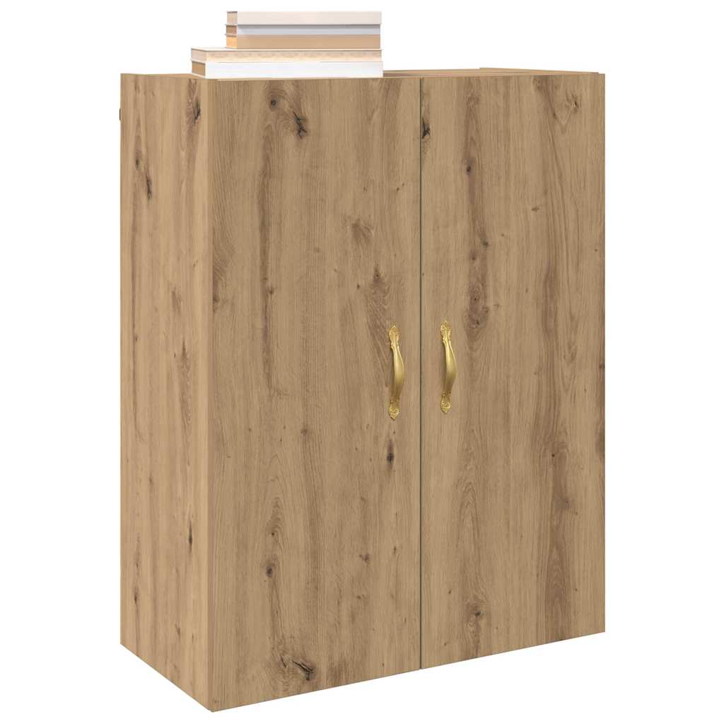 vidaXL Mobilier cu Montaj pe Perete Pe perete 2 pcs stejar artizanal vidaXL Mobilier cu Montaj pe Perete Pe perete 2 pcs stejar artizanal