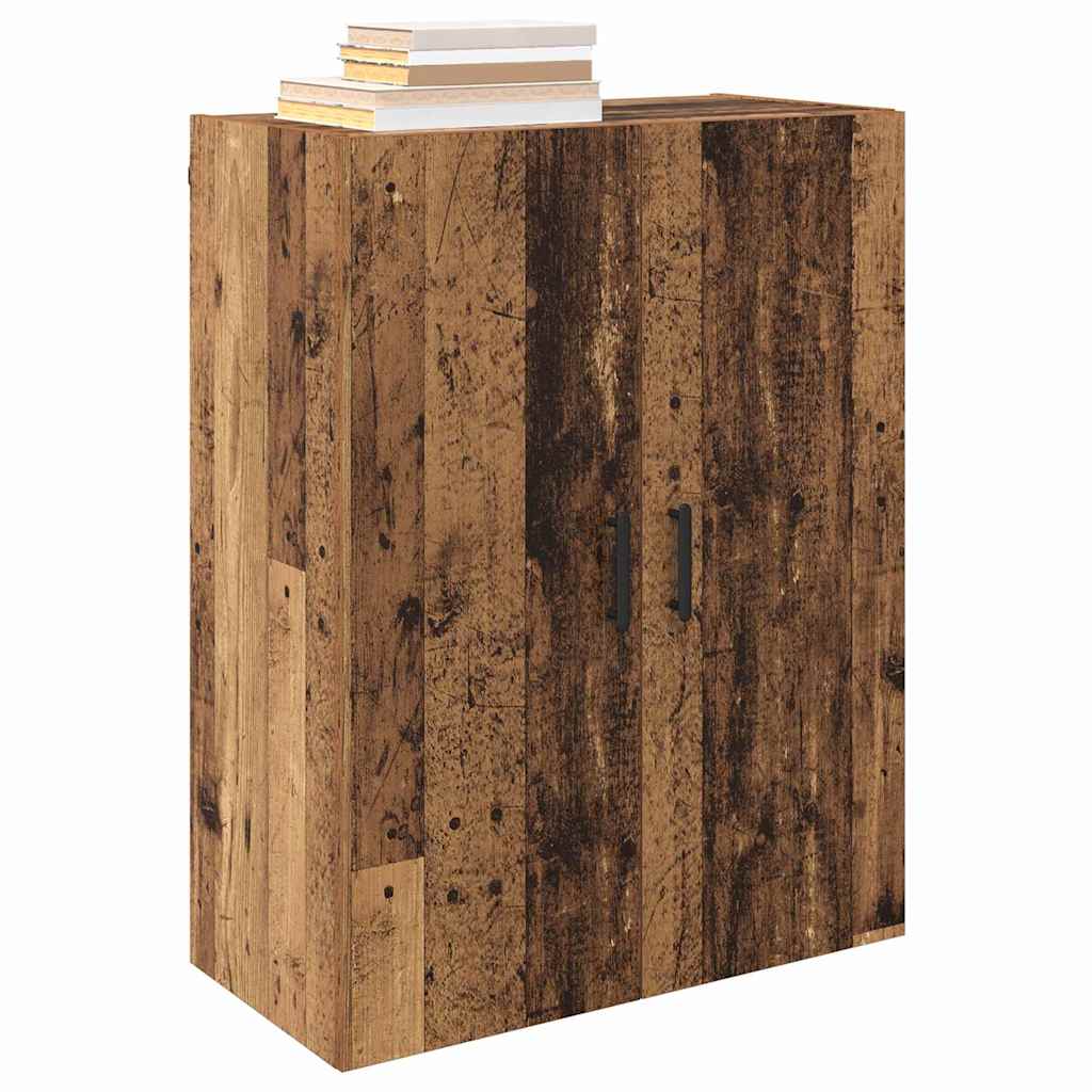 vidaXL Mobilier cu Montaj pe Perete 2 pcs Lemn vechi 69.5 x 34 x 90 cm vidaXL Mobilier cu Montaj pe Perete 2 pcs Lemn vechi 69.5 x 34 x 90 cm