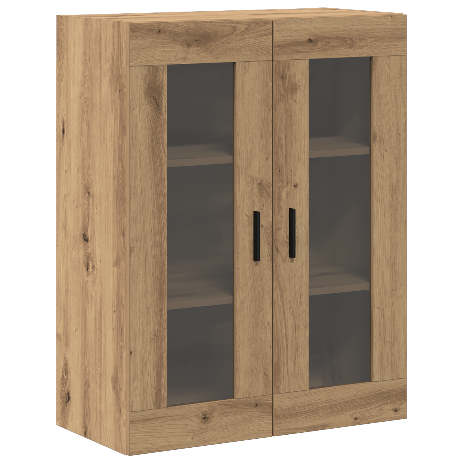 vidaXL Mobilier cu Montaj pe Perete 2 pcs stejar artizanal vidaXL Mobilier cu Montaj pe Perete 2 pcs stejar artizanal