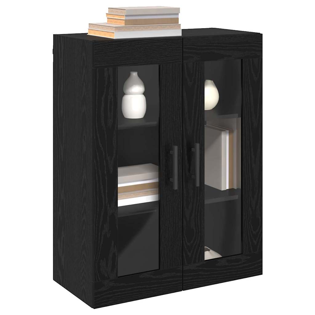 vidaXL Mobilier cu Montaj pe Perete 2 pcs Stejar negru vidaXL Mobilier cu Montaj pe Perete 2 pcs Stejar negru