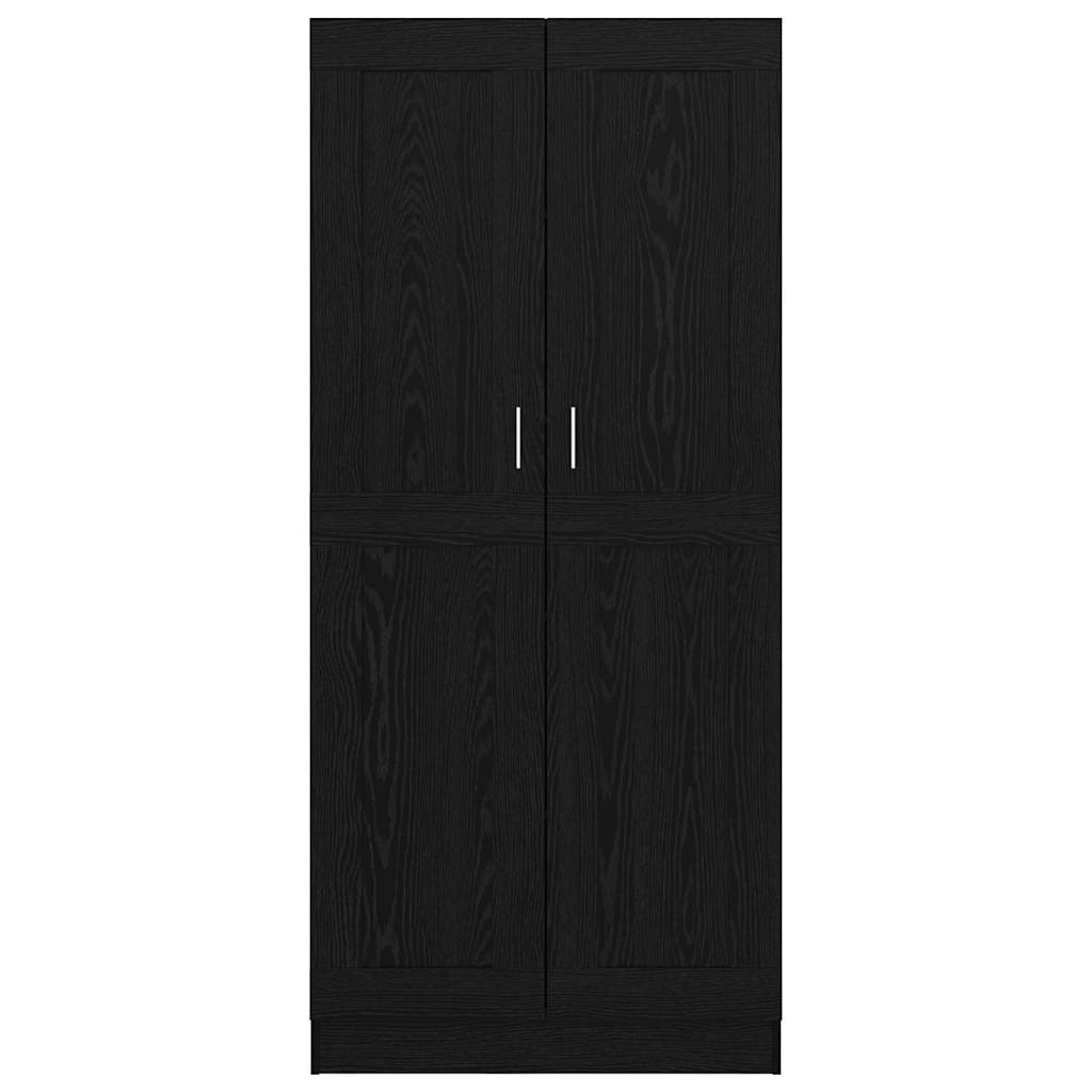vidaXL Dulap pentru cărți Stejar negru 82.5 x 30.5 x 185 cm vidaXL Dulap pentru cărți Stejar negru 82.5 x 30.5 x 185 cm