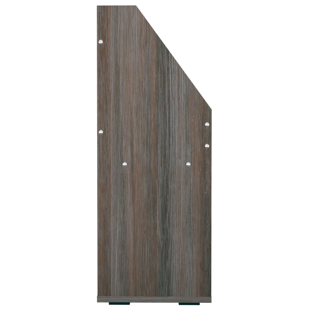 vidaXL Raft reviste copii gri/sonoma 71x30x78,5 cm lemn prelucrat vidaXL Raft reviste copii gri/sonoma 71x30x78,5 cm lemn prelucrat