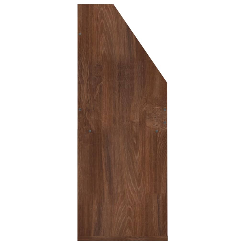 vidaXL Raft reviste copii, stejar maro, 71x30x78,5cm, lemn prelucrat vidaXL Raft reviste copii, stejar maro, 71x30x78,5cm, lemn prelucrat