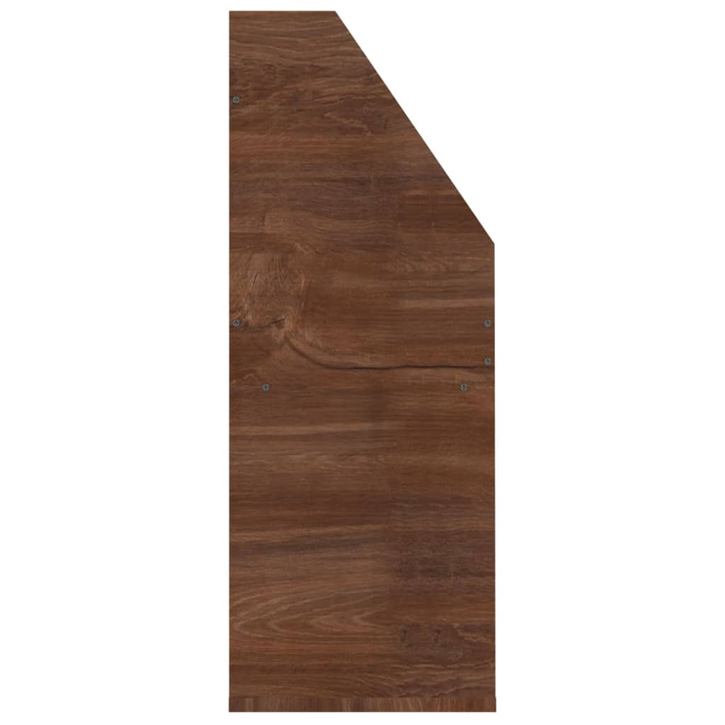 vidaXL Raft reviste copii, stejar maro, 71x30x78,5cm, lemn prelucrat vidaXL Raft reviste copii, stejar maro, 71x30x78,5cm, lemn prelucrat