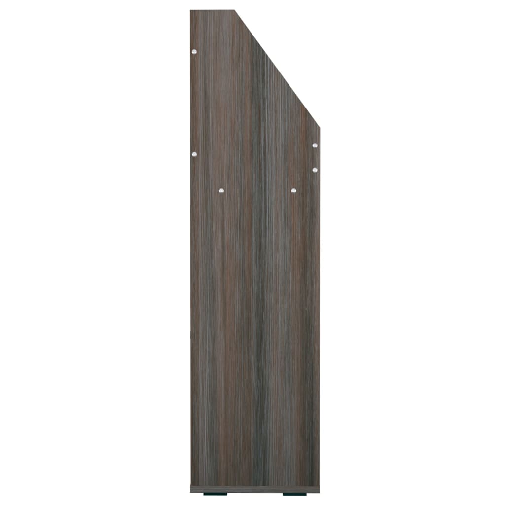 vidaXL Raft reviste copii gri/stejar sonoma 71x30x114cm lemn prelucrat vidaXL Raft reviste copii gri/stejar sonoma 71x30x114cm lemn prelucrat