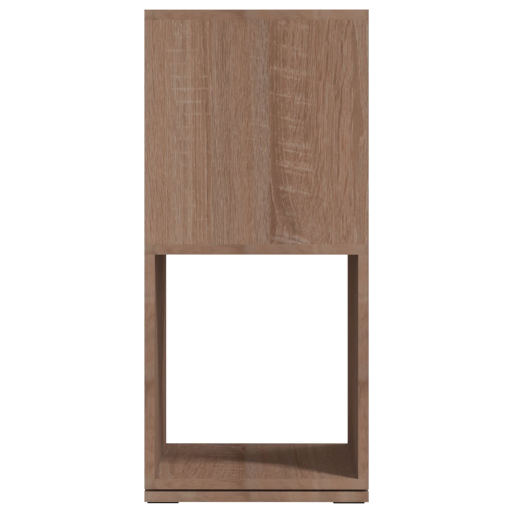 vidaXL Dulap rotativ, stejar sonoma, 34,5x34,5x75,5cm, lemn prelucrat