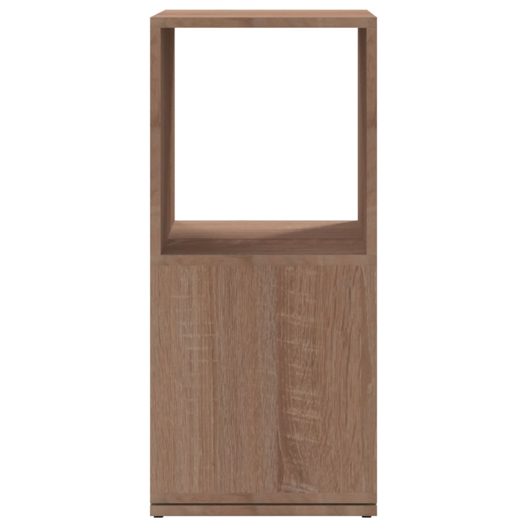 vidaXL Dulap rotativ, stejar sonoma, 34,5x34,5x75,5cm, lemn prelucrat