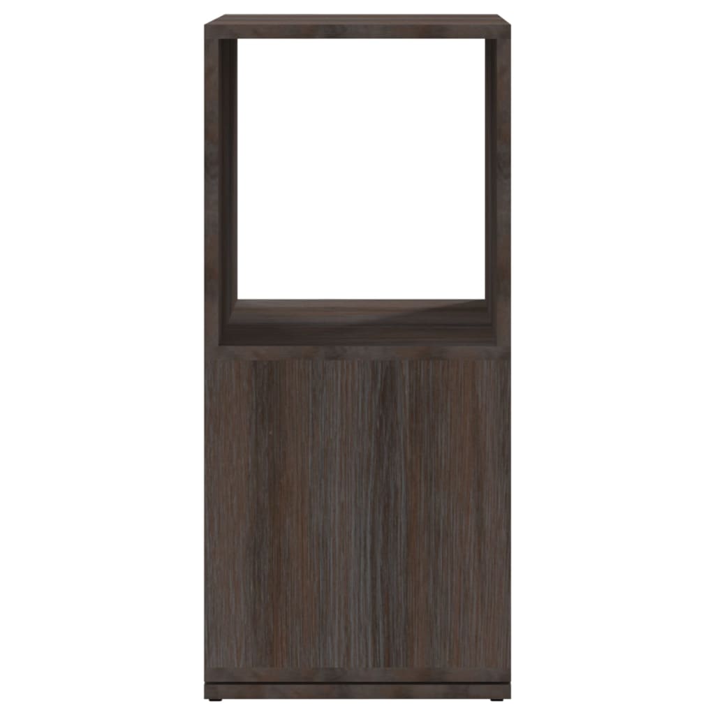 vidaXL Dulap rotativ, gri și stejar sonoma, 34,5x34,5x75,5 cm, PAL