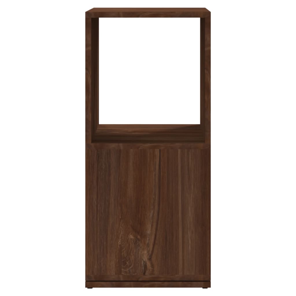 vidaXL Dulap rotativ, stejar maro, 34,5x34,5x75,5 cm, lemn prelucrat